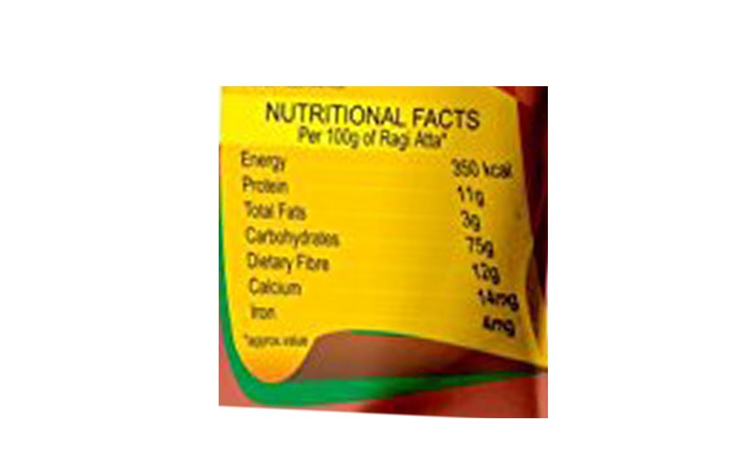 AMWEL Ragi Atta Finger Millet Flour   Pack  500 grams
